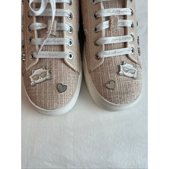 Karl Lagerfeld Paris Cate Pin Shoes 7 - Picture 9 of 11